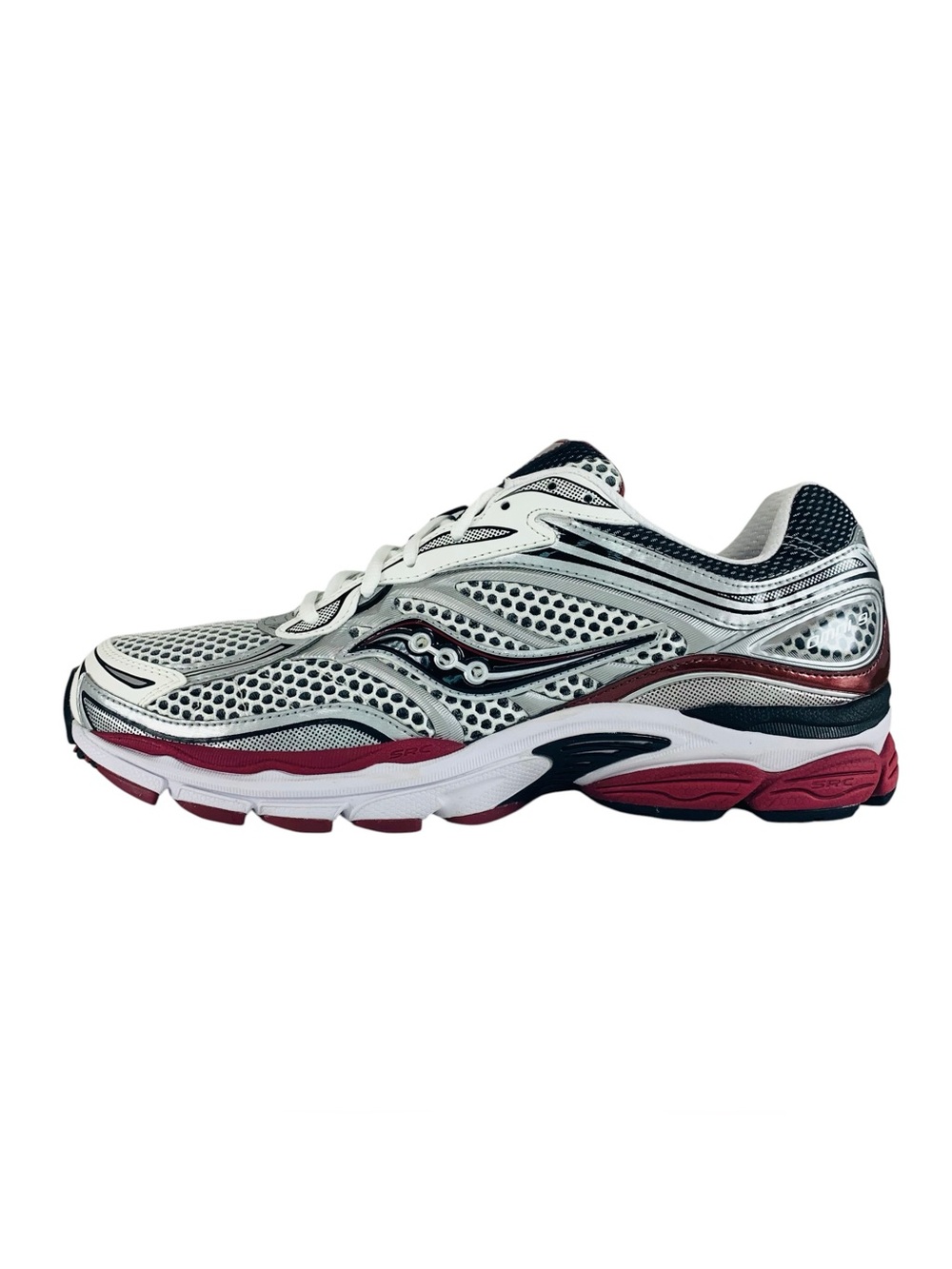 Saucony ProGrid Omni 9 OG White Silver Red Men's Shoes Sneakers Size 11 S70739-1